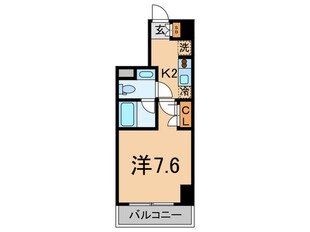 フトゥ－ルス南麻布の物件間取画像